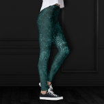 Legging Velvety Teal Damask | Verde escuro Barroco<br><div class="desc">Grunge dos anos 90, todo crescido! O fino e dramático enigma barroco veludo e veludo, inspirado no gótico, enigmático, em paleta rica e profunda cria uma vintagem opulenta que esmagou a textura de veludo. Da luxuosa e sofisticada coleção de "Moody Jewel Tones", esta novidade moderna e moderna mídia mista unisex...</div>