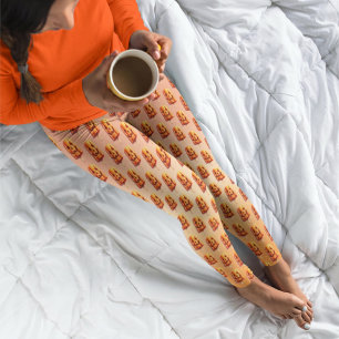 Legging Verãozinho Verão Dia das Bruxas JackoLanterna Pico