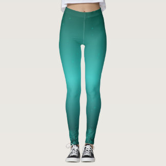 Legging Verde Bosque Degradado - Diseño Zen con Detalles