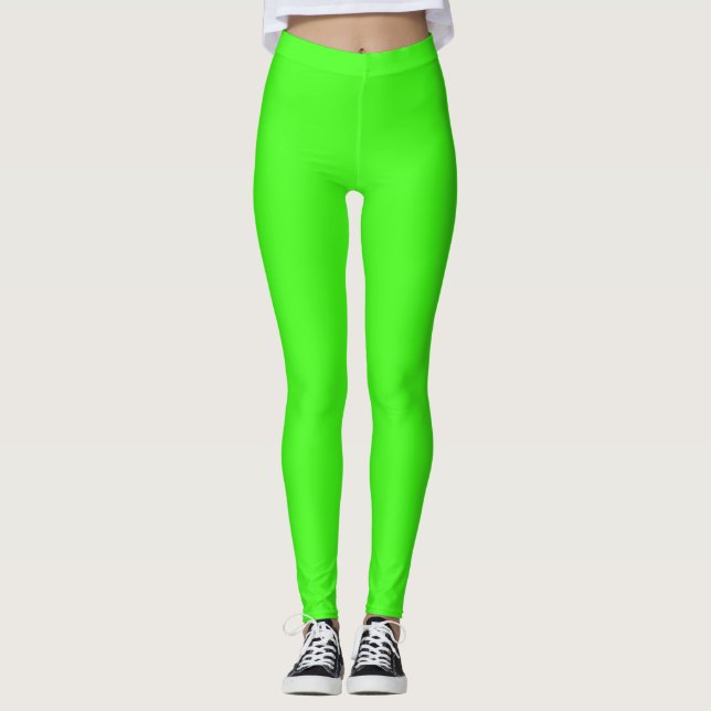 Legging Verde florescente (Frente)