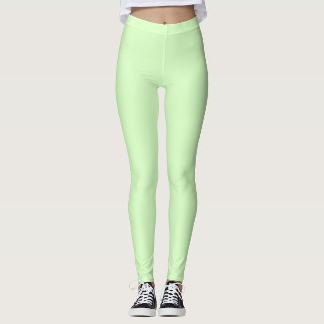 Legging Verde Hortelã Simples (Frente)