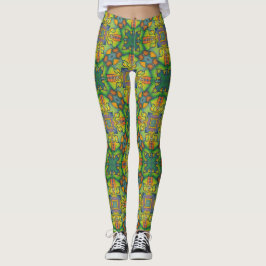 Legging Verde padrão