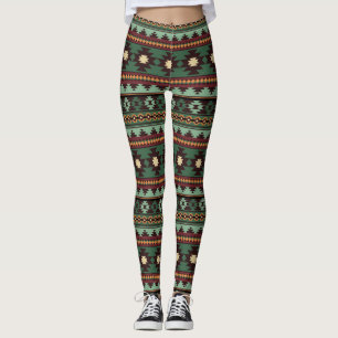 Legging Verde tribal sudoeste