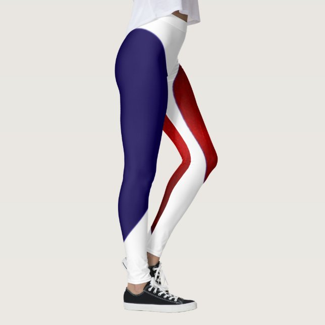 LEGGING VERMELHO AZUL (Direita)
