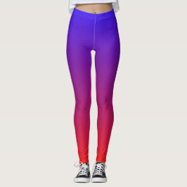 Legging Vermelho Colorido E Bluo