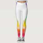Legging Vermelho Cor-de-rosa azul Verde Amarelo Verde Amar<br><div class="desc">Corante Vermelho Cor-de-rosa Vermelho Verde Amarelo Amarelo moderno e elegante Leggings.</div>
