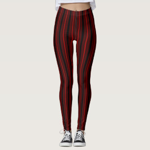 Legging Vermelho e Preto Strike