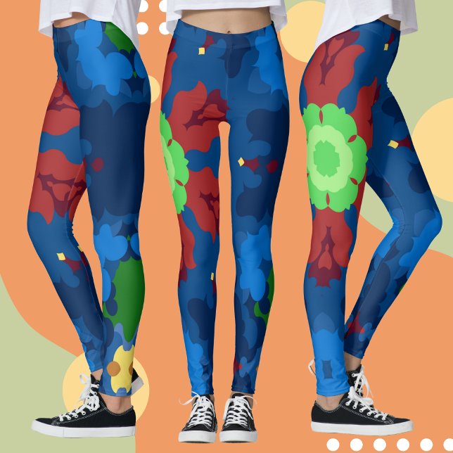 Legging Vermelhos Vermelhos e Vermelhos (Criador carregado)