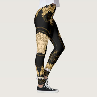 Legging Versace New Season Moderna Typografia Design