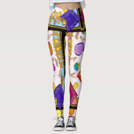 Legging Versace qualquer design. Desempenho GYM