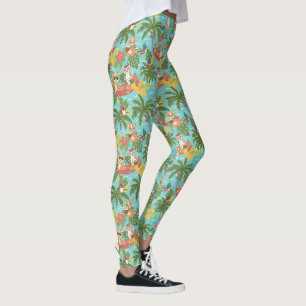 Legging Vibes de Praia Tropical de Chihuahua