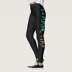 Legging Víblias do Sol e das Férias no Verão, Arte Escrita
