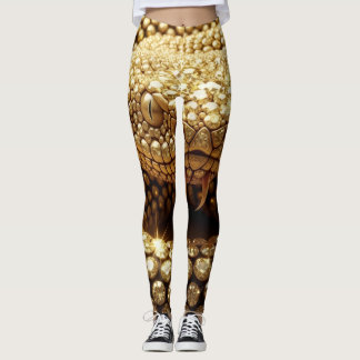 Legging Víbora Joia Dourada