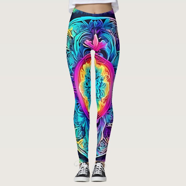 Legging Vibrant Mandala Spirit (Frente)