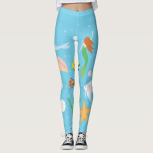 Legging Vida do oceano