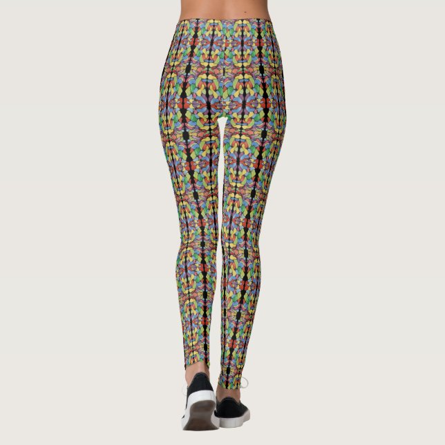 Legging vidro colorido (Verso)