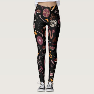 Legging Viking: Perfeito, Design gráfico.