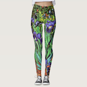 Legging Vincent Van Gogh - Íris - Amante de Flores Arte Fi