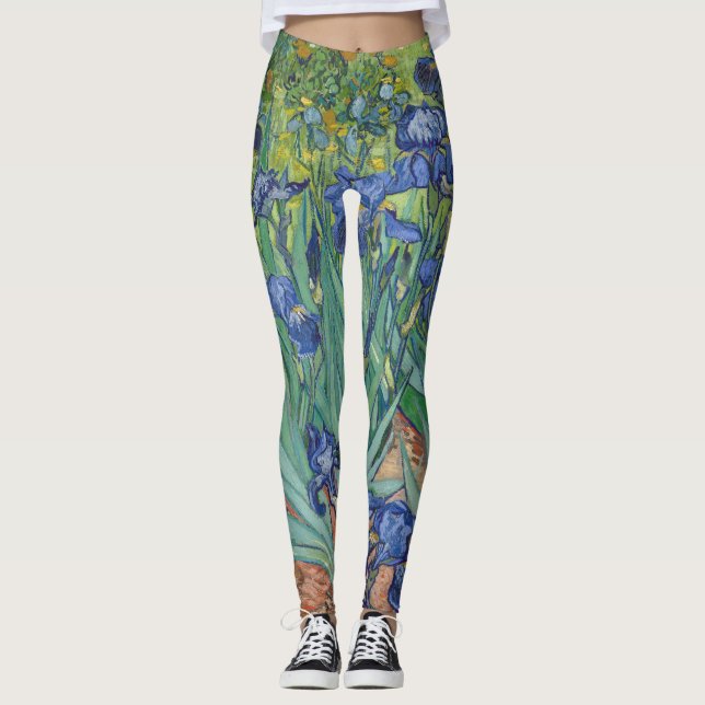 Legging Vincent Van Gogh - Irrises (Frente)