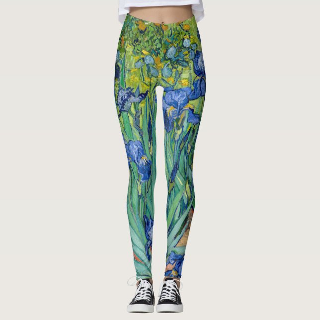Legging Vincent Van Gogh - Irrises (Frente)