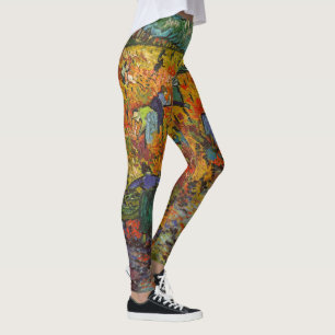 Legging Vincent van Gogh - O Vineyard Vermelho