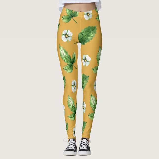 Legging Vinha Flor de Paixão (Frente)