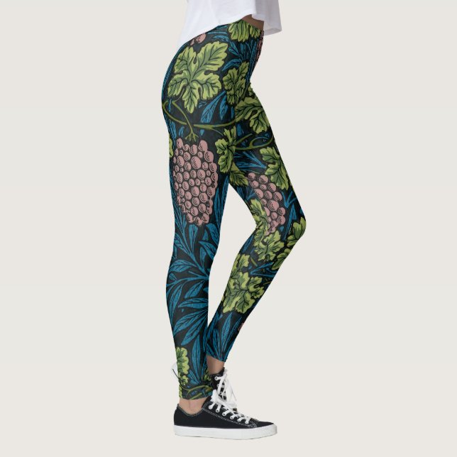 Legging Vinhas com cachos de uvas rosadas (Direita)