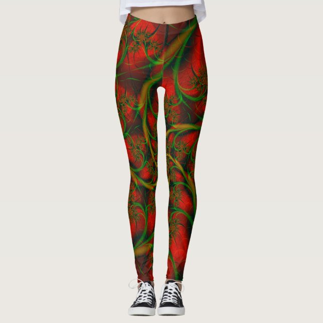 Legging Vinhas rosa (Frente)