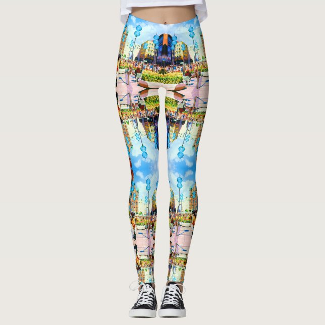 Legging Vintage Alemanha Munique Towngate Karistor (Frente)
