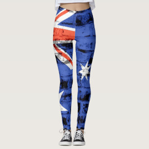 Legging Vintage Austrália Flag #3
