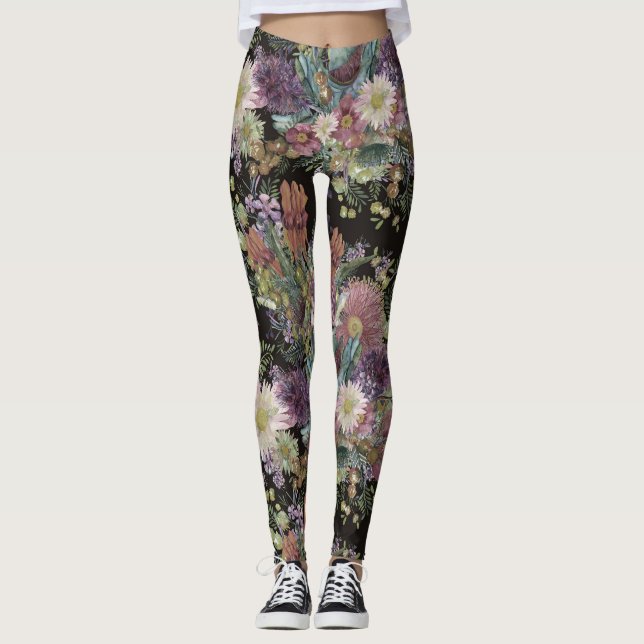 Legging Vintage australiana Wildflower (Frente)