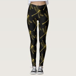 Legging Vintage Dragonfly Ilustração II