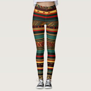 Legging Vintage Ethnic Charm
