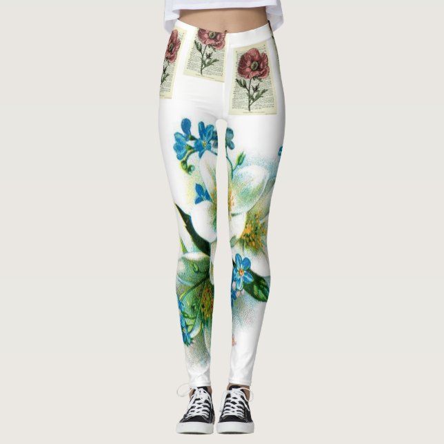 legging vintage floral (Frente)