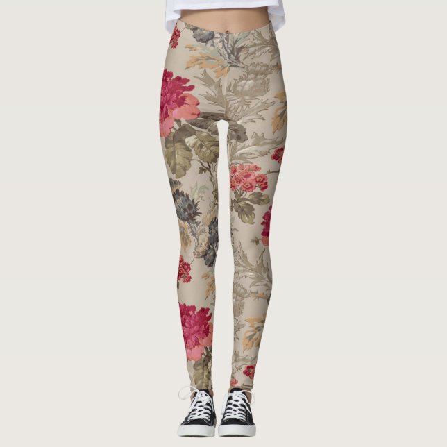 Legging vintage floral (Frente)