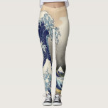 Legging vintage japeso art ocean paisagem excelente onda<br><div class="desc">vintage japanesa art ocean paisagem marinha os acessórios de moda de ondas de excelente. Tatuagem japonesa e acessórios de moda.</div>