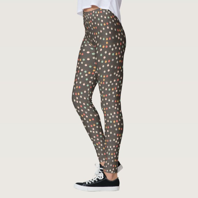 Legging Vintage Retro Natal (Esquerda)