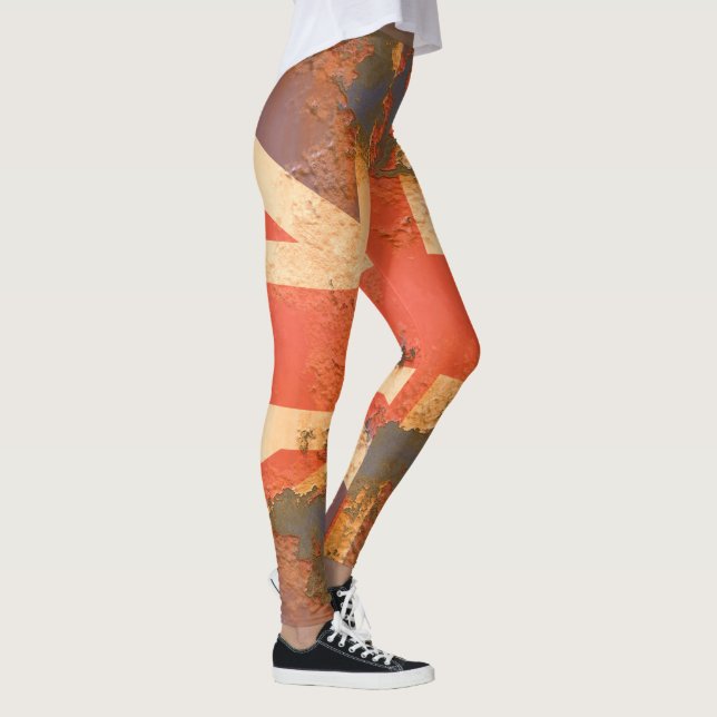 Legging Vintage Rusted Kingdom Flag (Direita)
