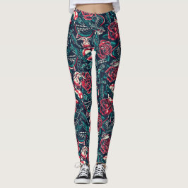 Legging Vintage Tattoo