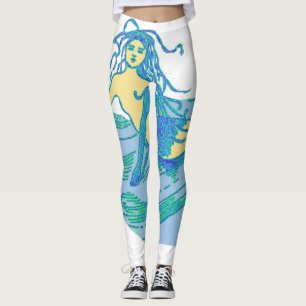 Legging Vintage Waverding Mermaid Thunder_Cove