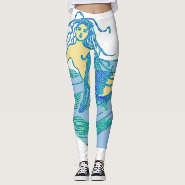 Legging Vintage Waverding Mermaid Thunder_Cove (Frente)