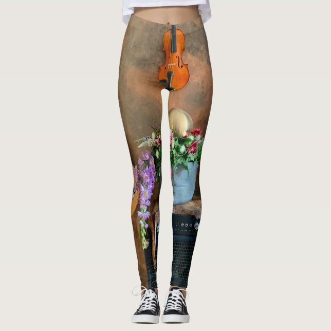 Legging Violão Acústico Fantástico (Frente)