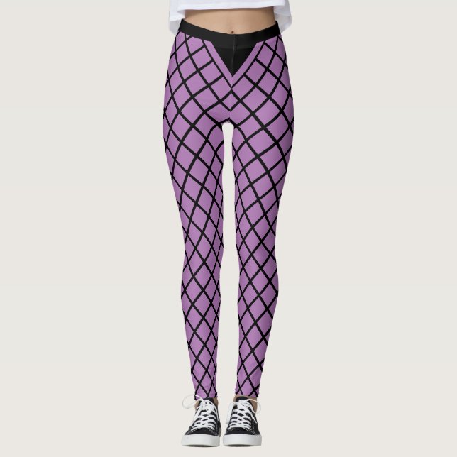 Legging Violet Diamond (Frente)