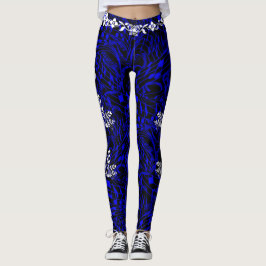 LEGGING VIOLINA BRANCA NO MARINHO