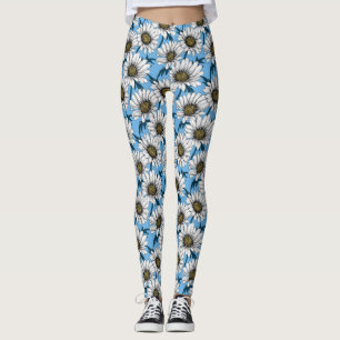 Legging Visitas em azul