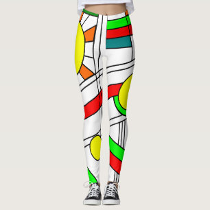 Legging Vista Moderna de Vidro Estreito