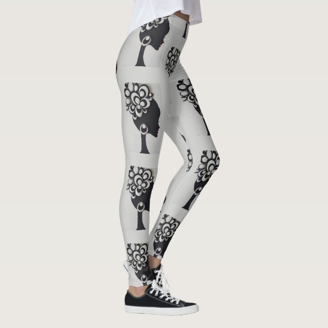 Legging Visto de Workout em Negrito e Na moda (Direita)