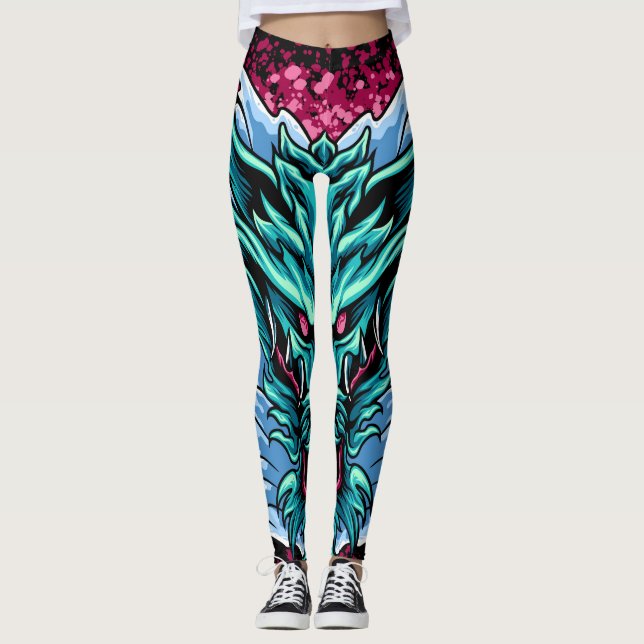 Legging Visuais Versáteis (Frente)