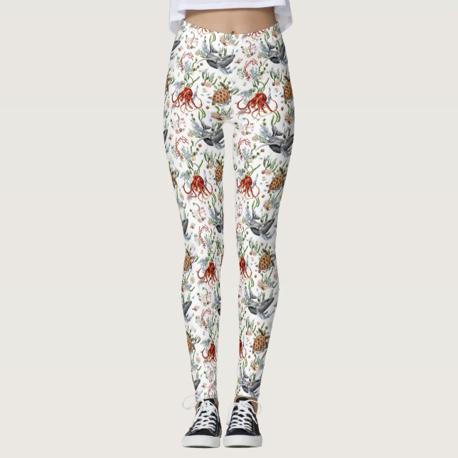 Legging Vivendo a Vida em Pleno Florir (Frente)