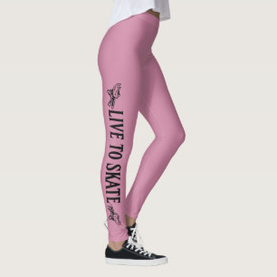 Legging Viver para Skate, Skate para viver, Roller Derby G